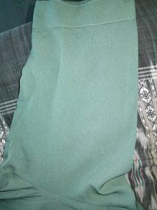 ✨ Elegant Sage Green A-Line Kurti | Soft Fabric |