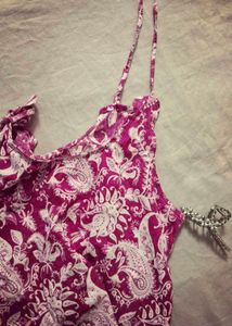 cute tie up bow short kurti 🍓