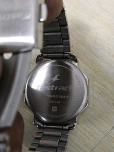 Fastrack Silver Metal Watch