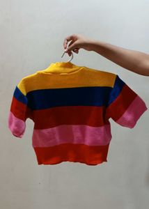 Colorblock Knit Top