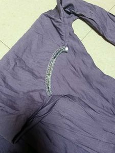 Beautiful Purple Kurta
