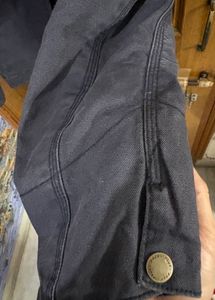 ZARA BLACK WORKWEAR JACKET S