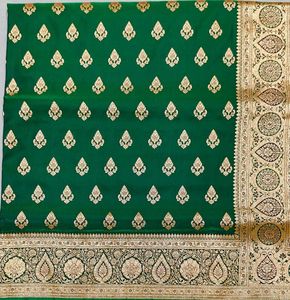 Royal Blue Banarasi Silk Saree