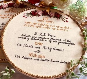 Wedding Hoop In Invitation Style