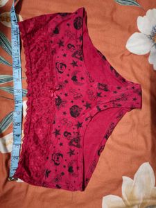 Red Lace brief