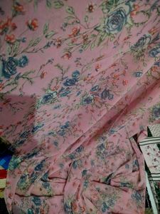 Beautiful Floral Pic georgette 🩷💘💝💖