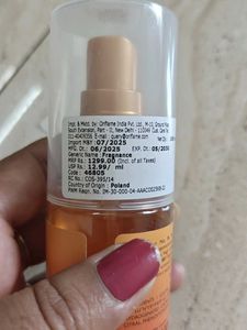 Oriflame Amber Elixir Fragrance Mist
