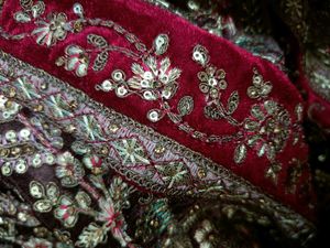 bridal lehenga with two dupatta