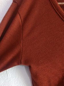 Long Sleeve V-Neck Top