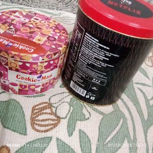 Cookie Man &amp; Netflix Snacks Tin Set