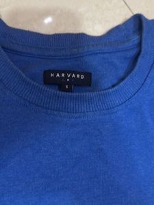 Blue Graphic Sweatshirt