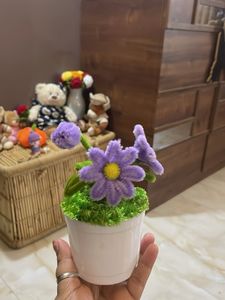 Cute Pipe Cleaner Flower Pot