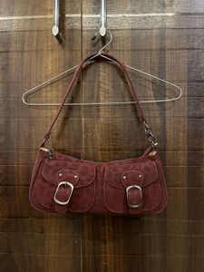 Chic Burgundy Shoulder Bag