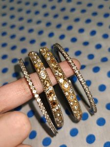 Elegant Studed Bangles