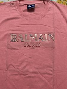 Balmain Paris Pink T-Shirt