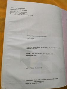 S.L.Arora Physics Book Vol - 1 For Class XI