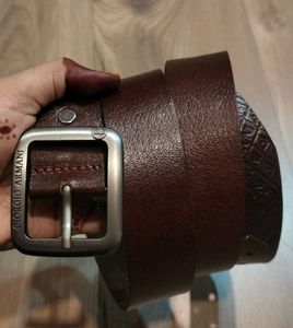 Giorgio Armani Leather Belt