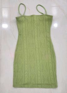 Cable Knit Mini Dress
