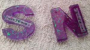 Customized Namestand ..