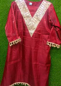 Elegant Red Cord Set