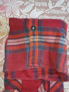 Men's Red Plaid Superdry Shirt