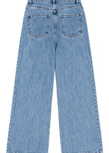 Zara Light Wash Wide Leg Jeans