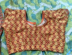 Saree new only blouse stitch but ne