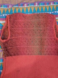Vintage Knit Sleeveless Top