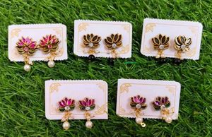 Earrings studs  Set of  four