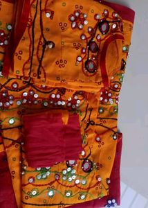 Baby Radharani Dress Or Rajasthani Dres