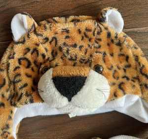 Leopard Animal Hat with Ear Flaps