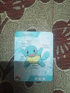 Pokemon Trading Cards - Squirtle, Charmander, Geng