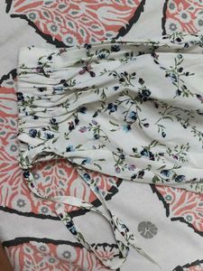 Floral Print Off-Shoulder Top