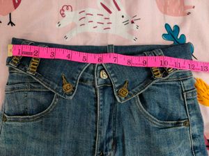 Wide Leg Denim Jeans