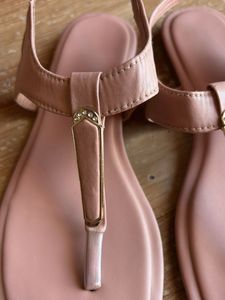 Stylish Pink Flat Sandals