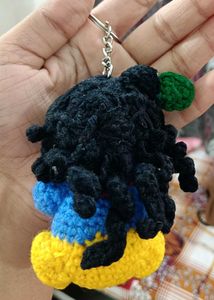 Handmade Krishna Keychain