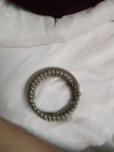 Unique Coil &amp; Bead Stackable Bracelets