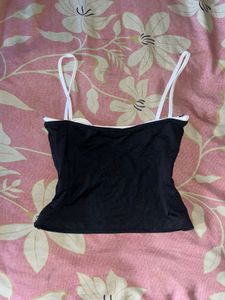 Chic Black Camisole Top