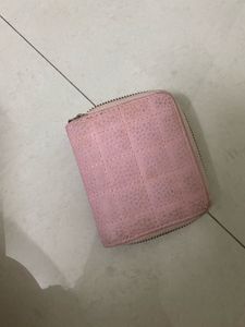 Quilted Pink Wallet