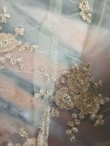 dark brown lehga with golden duppatta and blouse