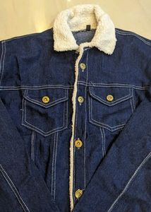 Cozy Sherpa Lined Denim Jacket