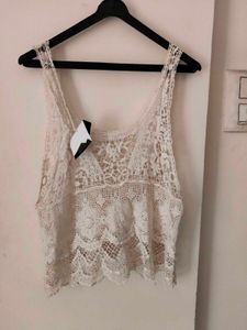 Boho Crochet Lace Tank Top