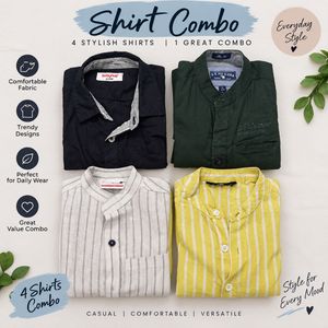 combo of baby boy shirt 4-5 years