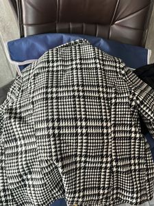 Houndstooth Print Jacket