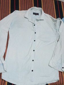 Men's Light Blue Button-Up Shirt combo