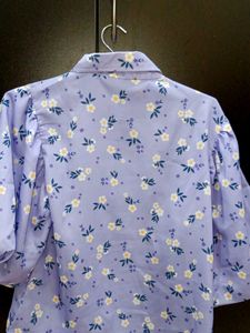 Cute Floral Print Top