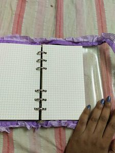 Cute Rabbit A5 Binder Notebook
