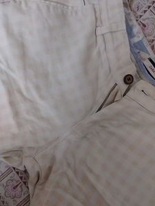 Men's Zara Man Checked Trousers