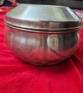 Vintage Stainless Steel Container