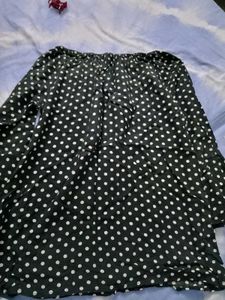 Chic Black Polka Dot Blouse